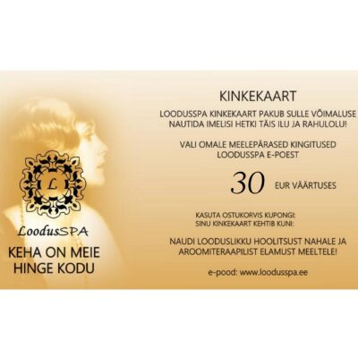 KINKEKAART 30 EUR