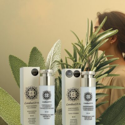 Kanepiseemne Kollageeniga päevakreem & öökreem